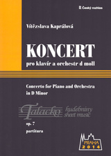 Koncert pro klavír a orchestr d moll op.7, VP